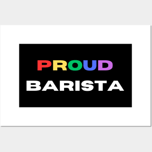 Proud barista Posters and Art